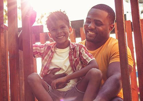 celebrate your dad's smile