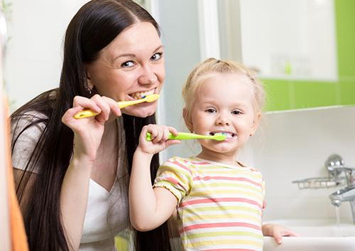 make brushing with your child fun!
