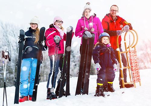 tooth protection and winter sports